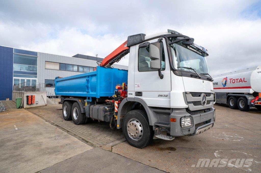 Mercedes-Benz ACTROS 2632 K-MP3 + FASSI F170A.22 Pašizgāzējs