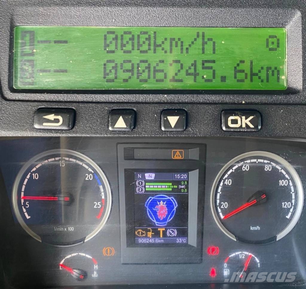 Scania R480LB 6x2MNA / PEZZAIOLI endommagé Tiertransporter
