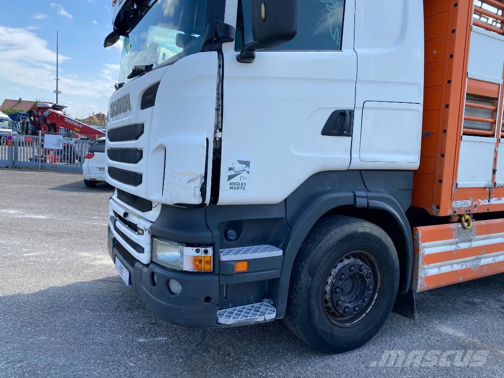 Scania R480LB 6x2MNA / PEZZAIOLI endommagé Tiertransporter