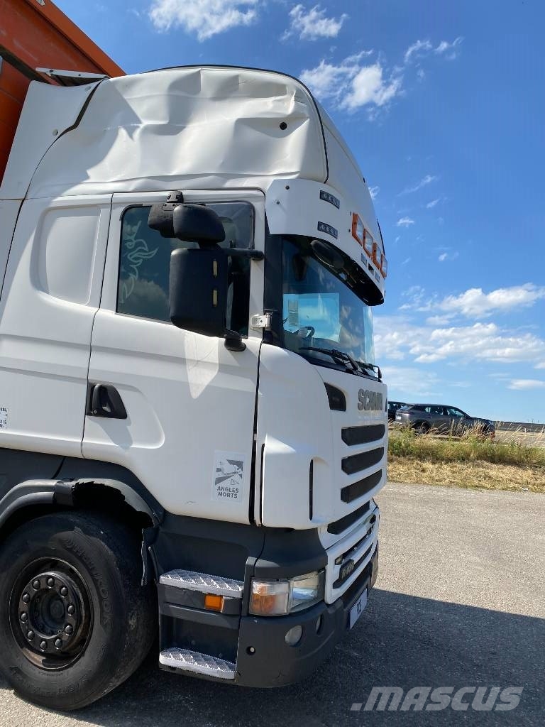 Scania R480LB 6x2MNA / PEZZAIOLI endommagé Tiertransporter