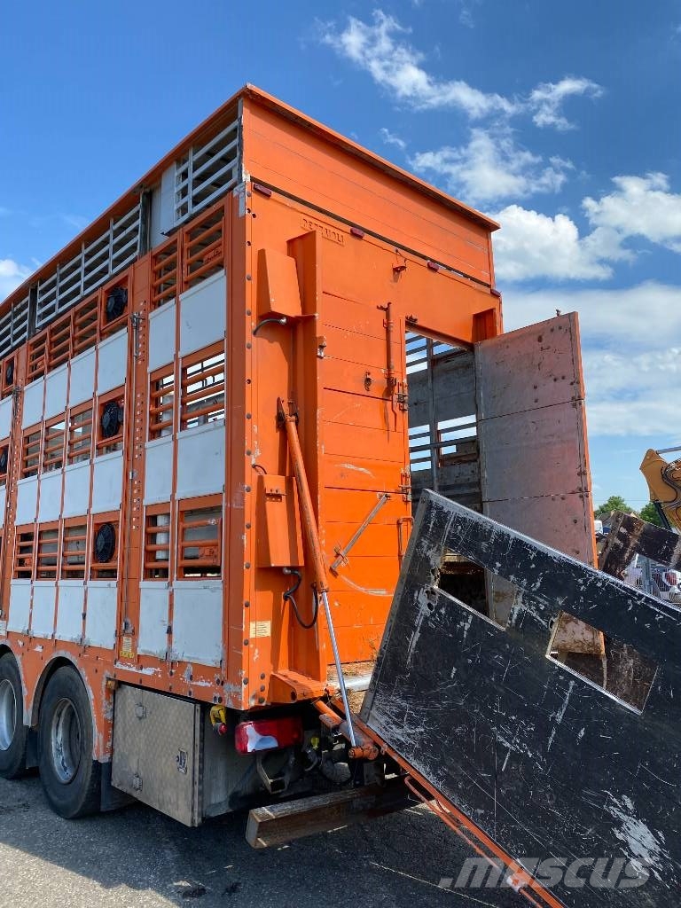 Scania R480LB 6x2MNA / PEZZAIOLI endommagé Tiertransporter