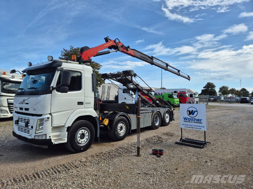 Volvo FM 500 8x2*6 //Palfinger PK 18002-EH C // Wirehejs Автокранове