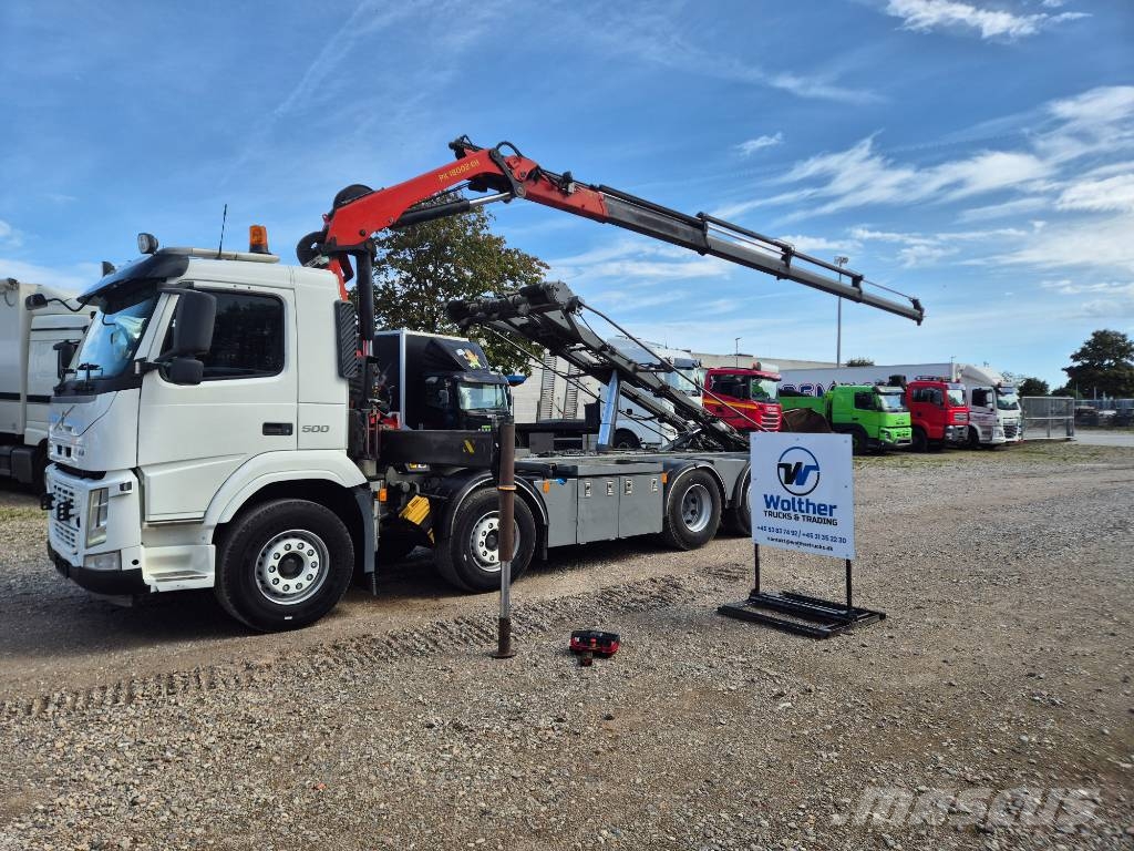 Volvo FM 500 8x2*6 //Palfinger PK 18002-EH C // Wirehejs Автокранове