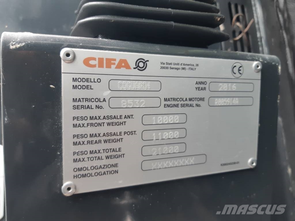 Cifa COGUARO MINI MIKSER Betong-/bruksblandare