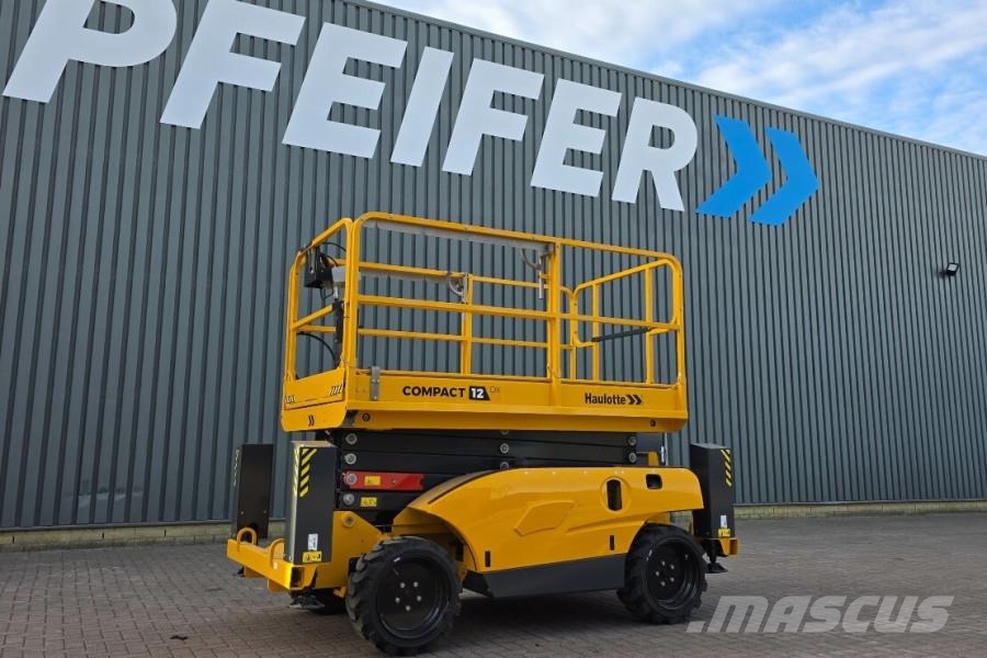 Haulotte COMPACT 12DX Valid Inspection, *Guarantee! Diesel, Saxlifte