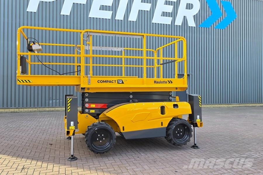 Haulotte COMPACT 12DX Valid Inspection, *Guarantee! Diesel, Saxlifte