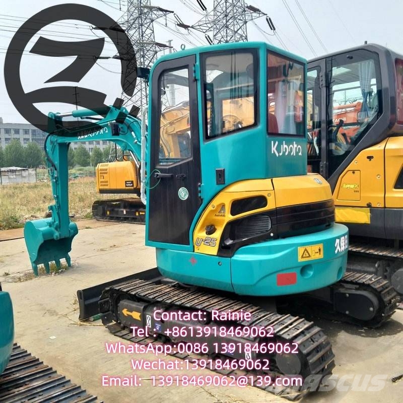 Kubota U 25 Мини-экскаваторы