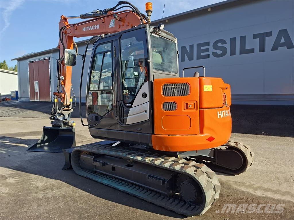 Hitachi ZX85US-6 -UUSI PYÖRITTÄJÄ- Midikaivukoneet 7t - 12t