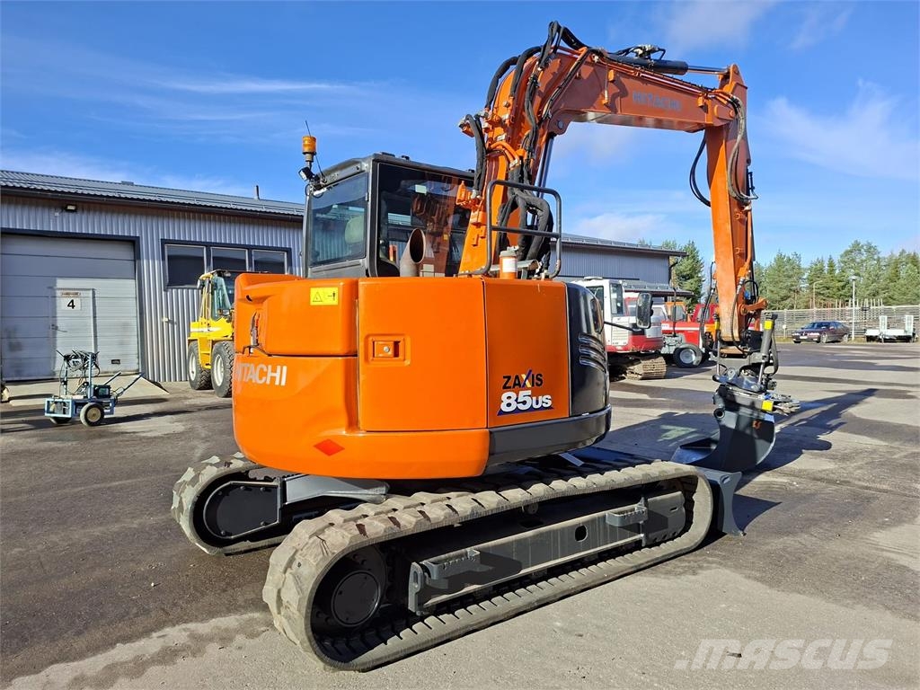 Hitachi ZX85US-6 -UUSI PYÖRITTÄJÄ- Midikaivukoneet 7t - 12t