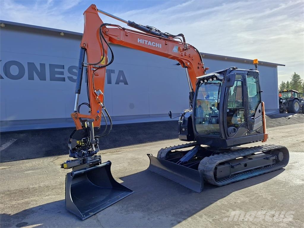 Hitachi ZX85US-6 -UUSI PYÖRITTÄJÄ- Midikaivukoneet 7t - 12t