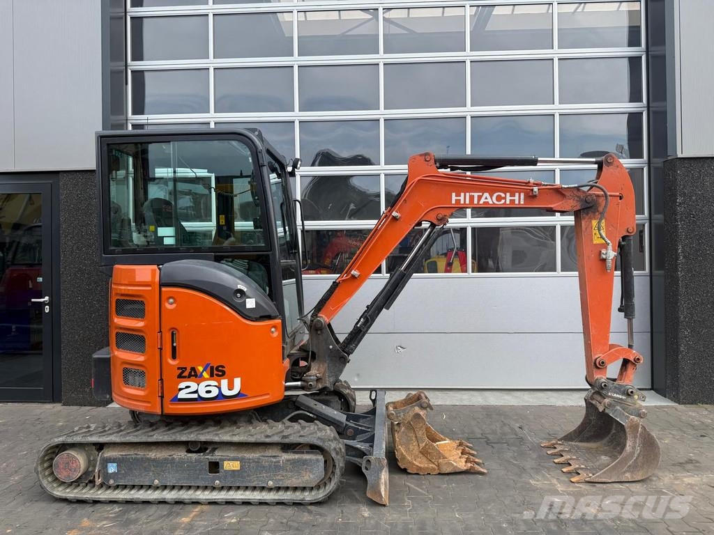 Hitachi ZX26U-6 小型挖土機/掘鑿機<7t(小型挖掘機)