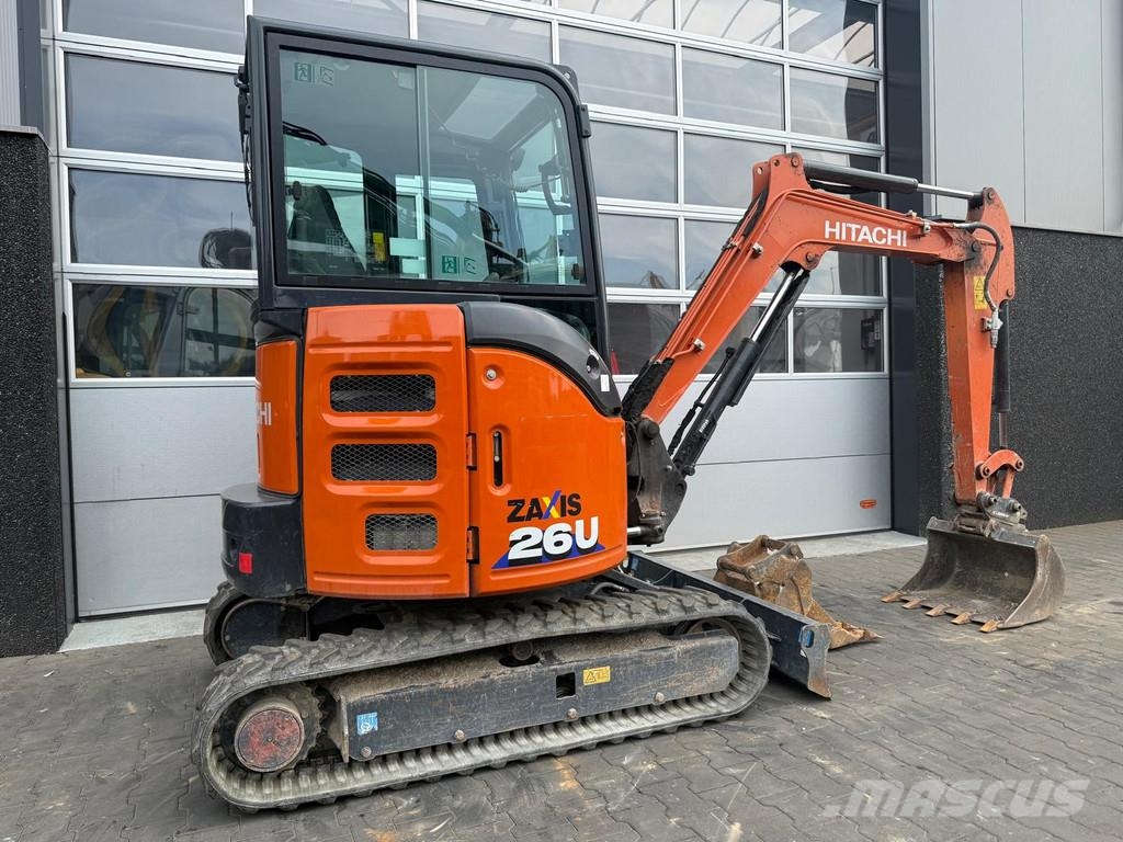 Hitachi ZX26U-6 小型挖土機/掘鑿機<7t(小型挖掘機)