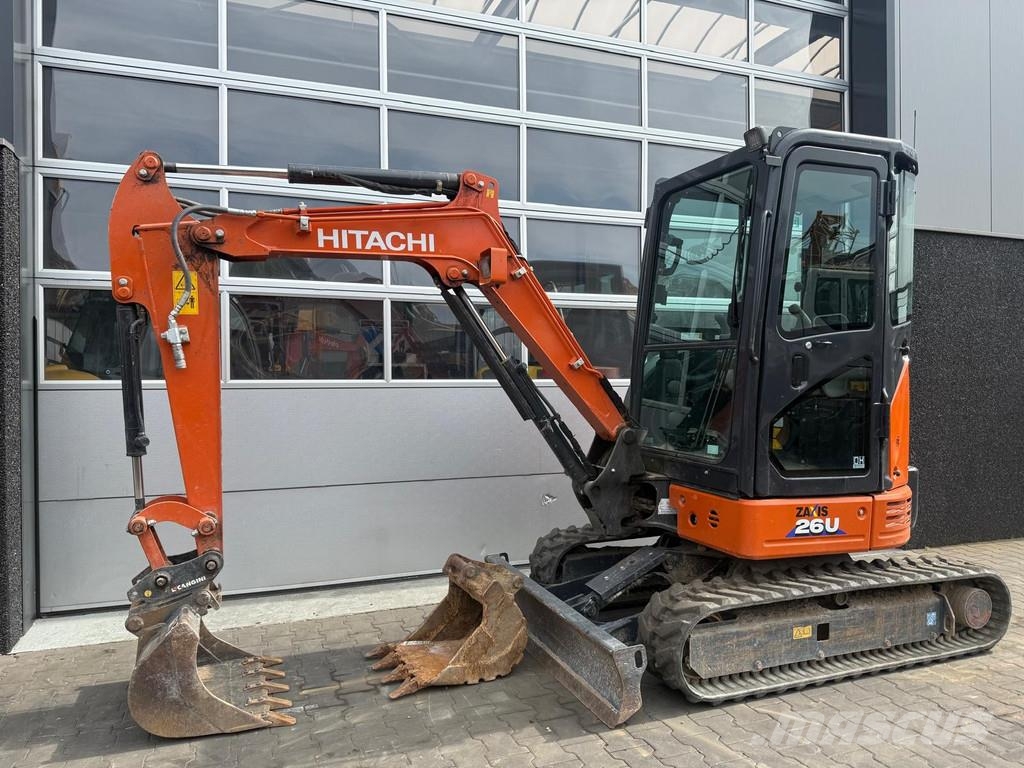 Hitachi ZX26U-6 小型挖土機/掘鑿機<7t(小型挖掘機)