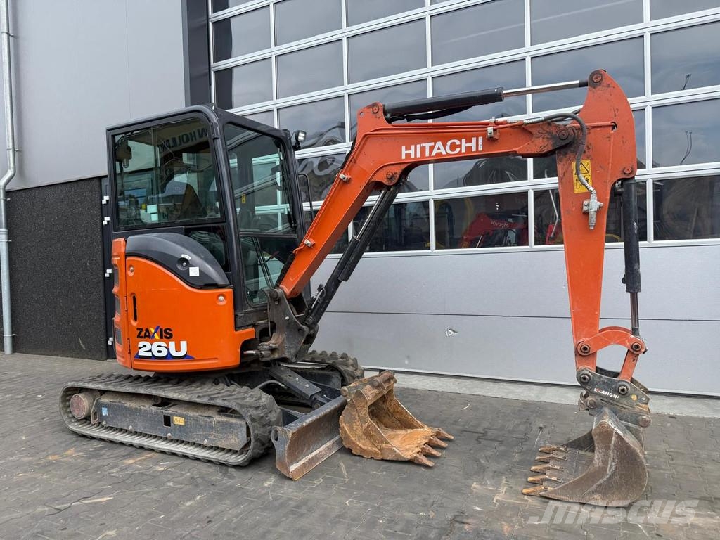 Hitachi ZX26U-6 小型挖土機/掘鑿機<7t(小型挖掘機)