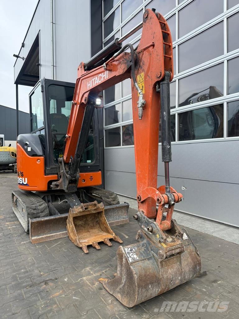 Hitachi ZX26U-6 小型挖土機/掘鑿機<7t(小型挖掘機)