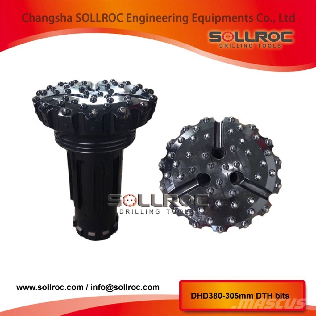 Sollroc Down the hole(DTH) bits Комплектуючі і запасні частини для бурових установок