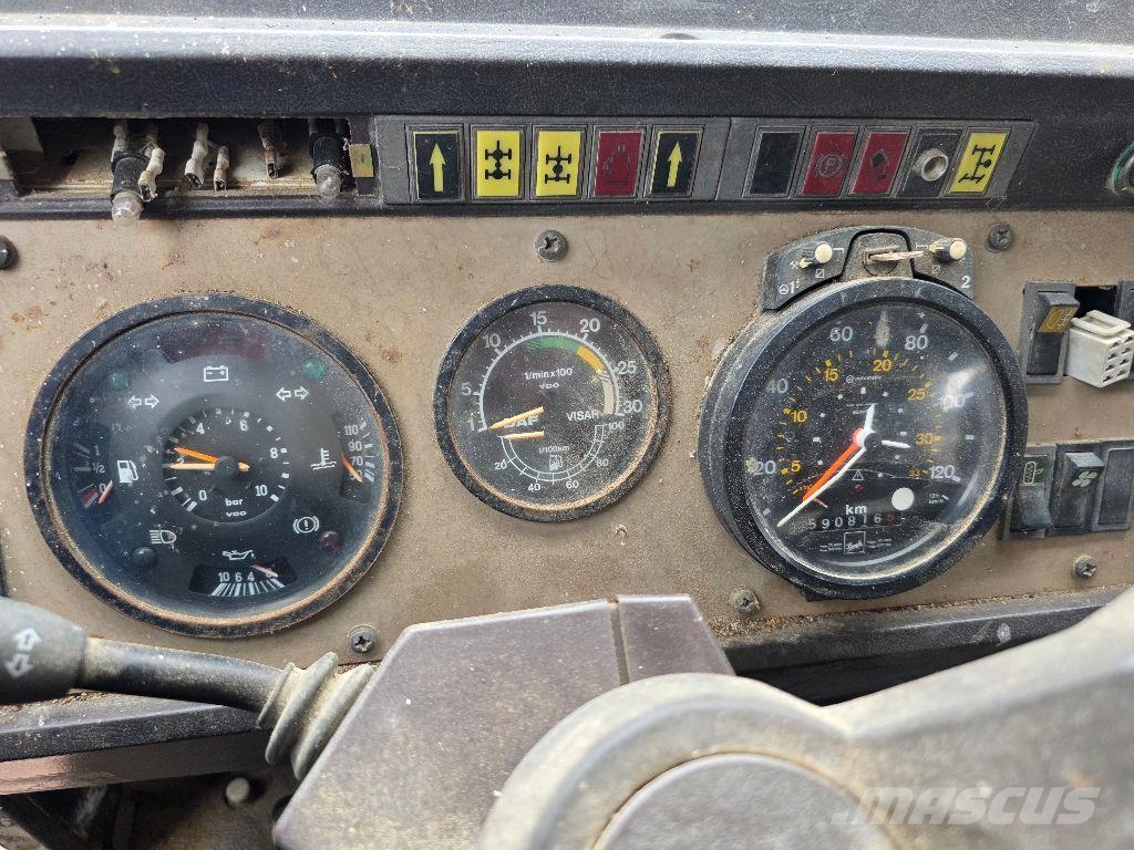 DAF 2500 Turbo Intercooling Camiones bañeras basculantes o volquetes