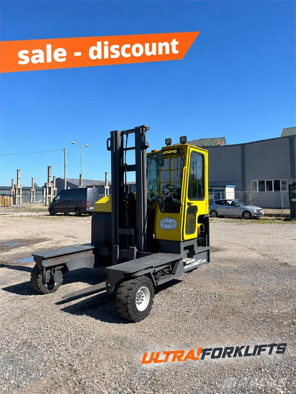 Combilift C5000XL 4 cestní vysokozdvižné vozíky