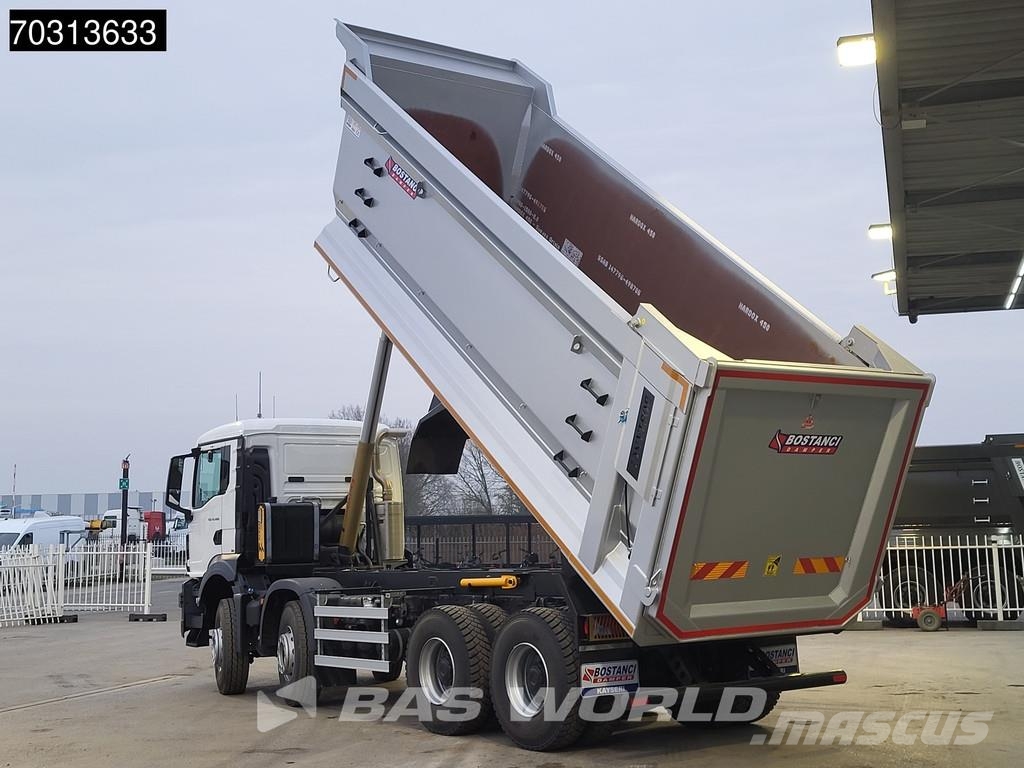 MAN TGS 41.480 8X4 NEW! 26m3 Tipper Full Steel suspens Bañeras basculantes usadas
