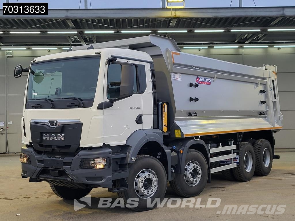 MAN TGS 41.480 8X4 NEW! 26m3 Tipper Full Steel suspens Bañeras basculantes usadas