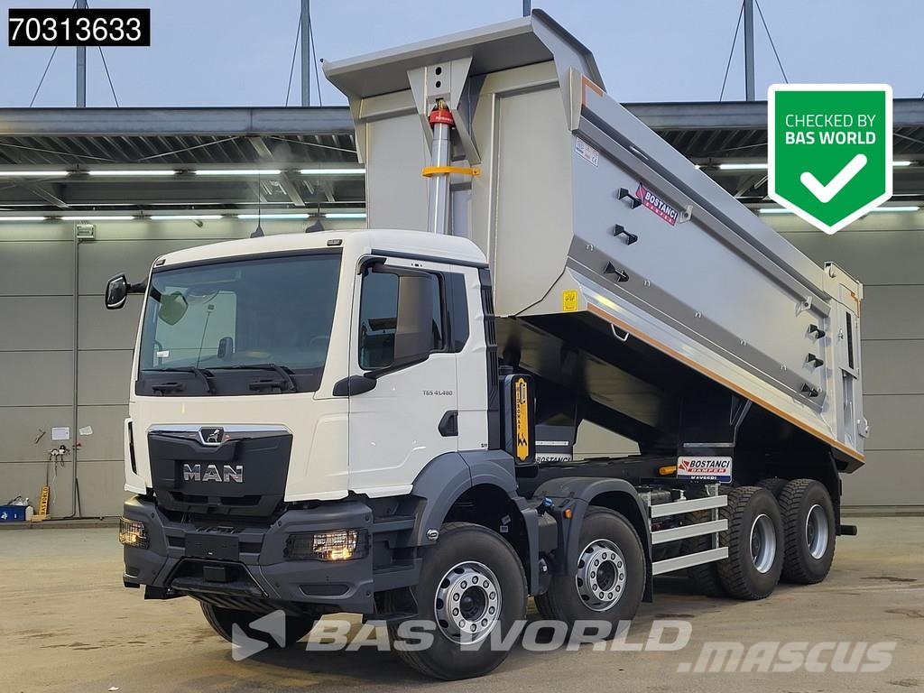 MAN TGS 41.480 8X4 NEW! 26m3 Tipper Full Steel suspens Bañeras basculantes usadas