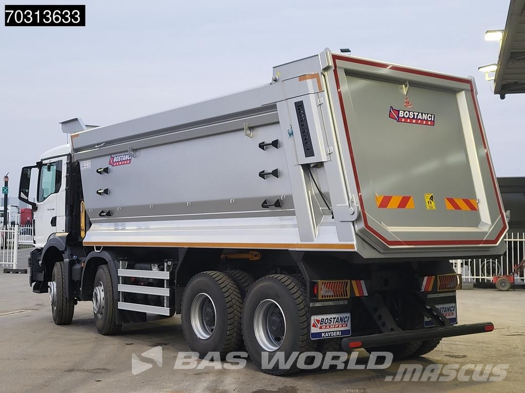 MAN TGS 41.480 8X4 NEW! 26m3 Tipper Full Steel suspens Bañeras basculantes usadas