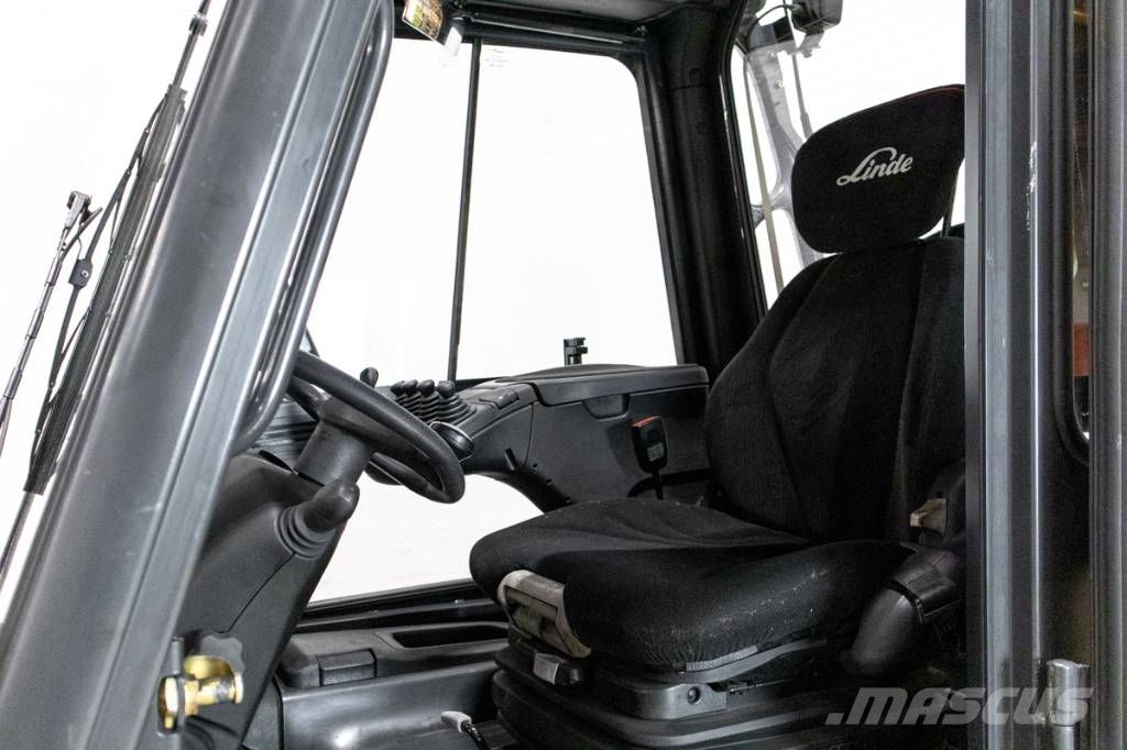 Linde E 25, containergående 2,5-tons elmotviktstruck Elektrikli forkliftler
