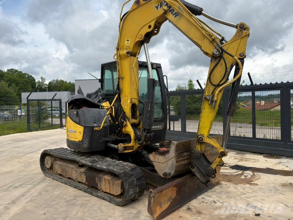 Yanmar Vio 80-1 *ACCIDENTE*DAMAGED*UNFALL* حفارات وسط 7 طن - 12 طن