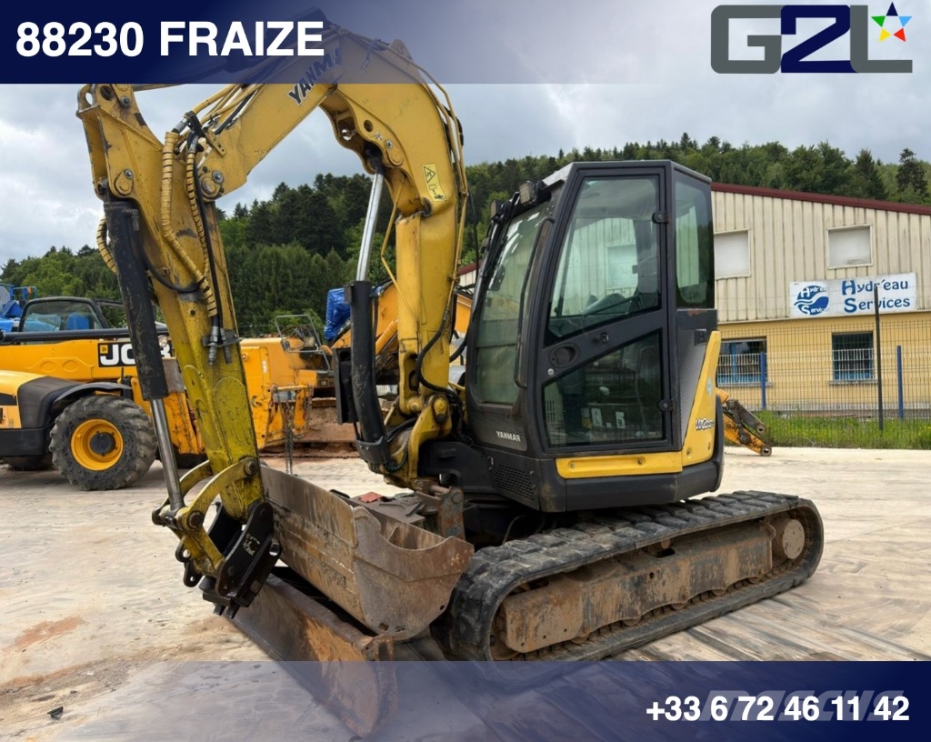 Yanmar Vio 80-1 *ACCIDENTE*DAMAGED*UNFALL* حفارات وسط 7 طن - 12 طن