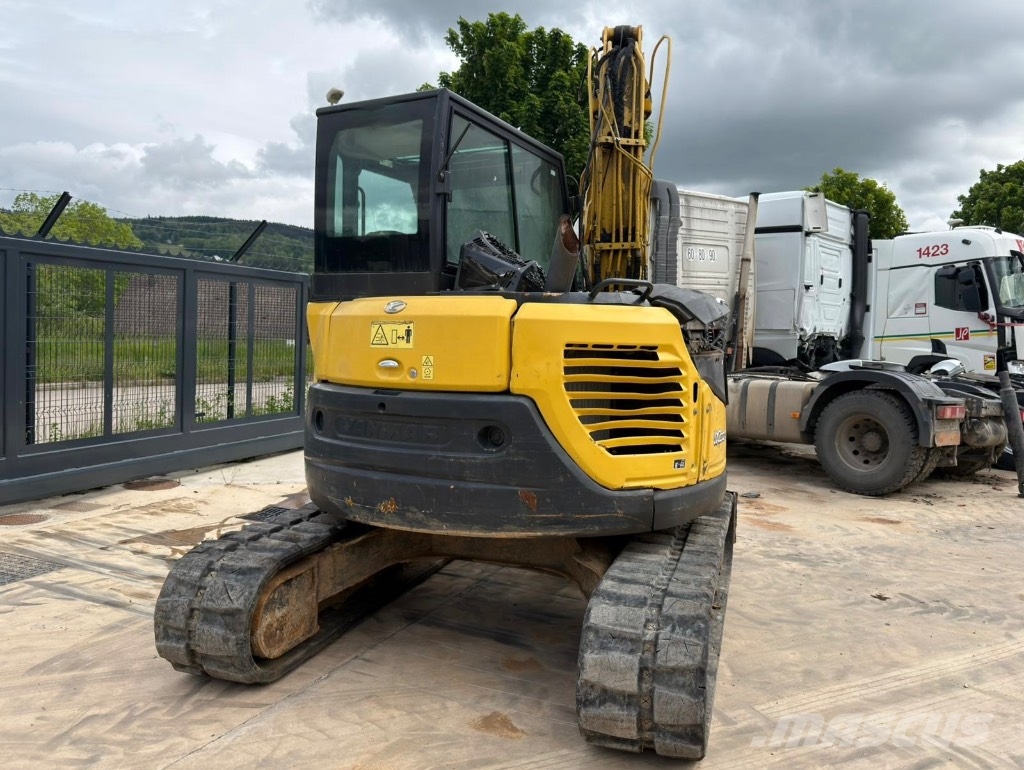 Yanmar Vio 80-1 *ACCIDENTE*DAMAGED*UNFALL* حفارات وسط 7 طن - 12 طن