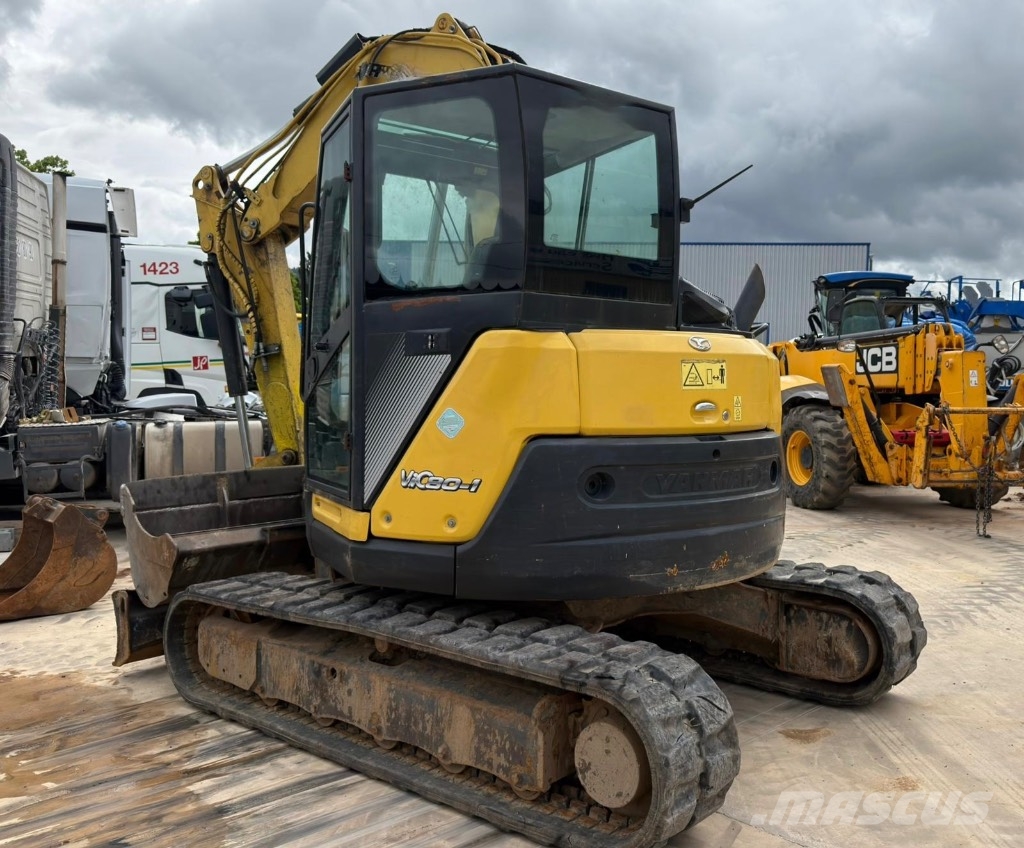 Yanmar Vio 80-1 *ACCIDENTE*DAMAGED*UNFALL* حفارات وسط 7 طن - 12 طن