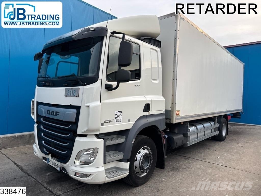 DAF CF 430 EURO 6d, ACC, Retarder Sanduk kamioni