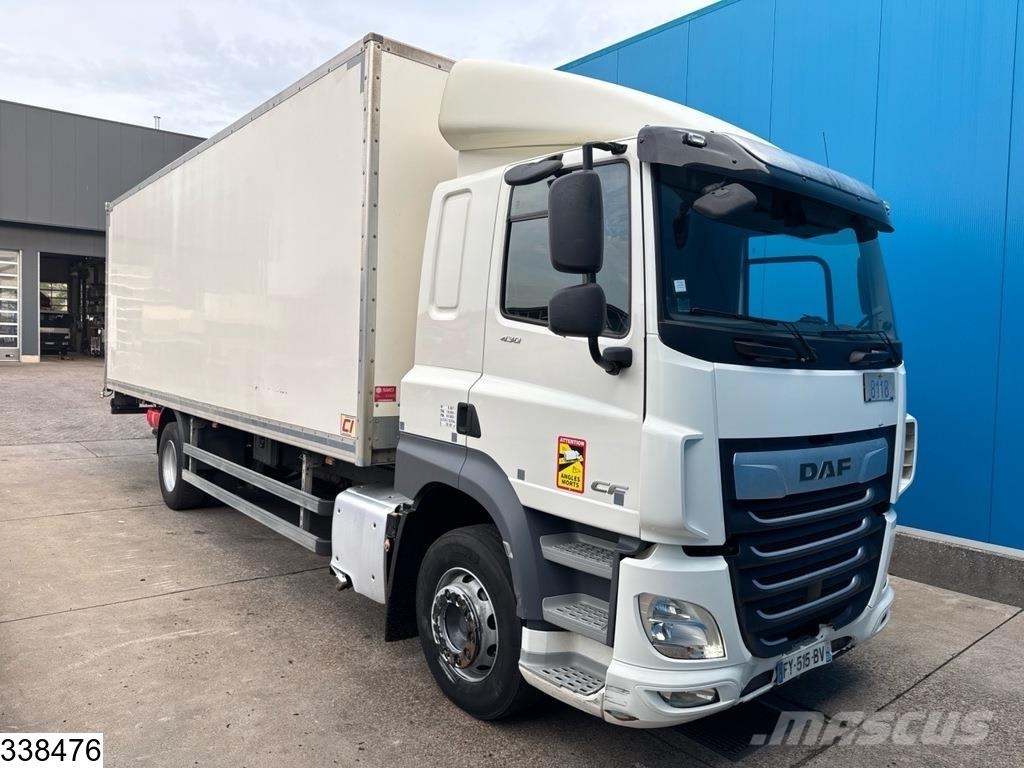 DAF CF 430 EURO 6d, ACC, Retarder Sanduk kamioni