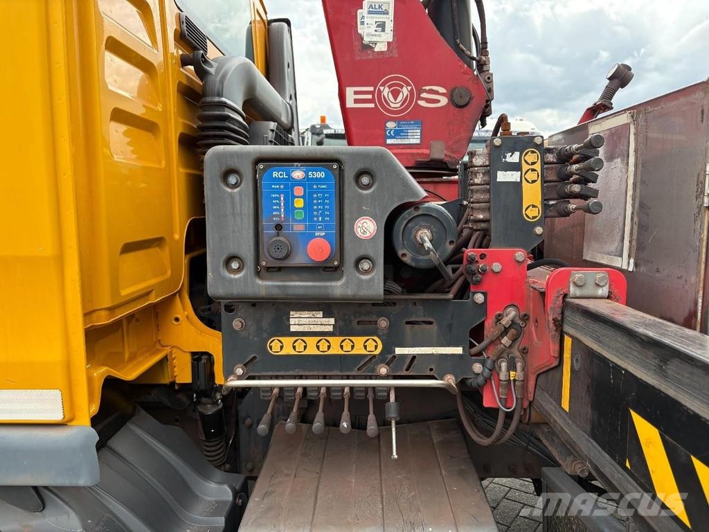MAN TGL 12,280 + HMF 1120 K-4 + REMOTE + EURO 6 + 4089 Kranen voor alle terreinen