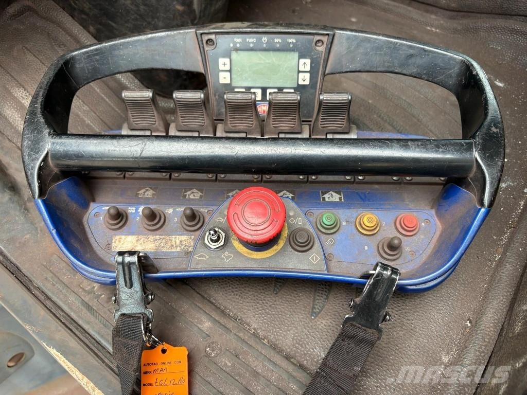 MAN TGL 12,280 + HMF 1120 K-4 + REMOTE + EURO 6 + 4089 Kranen voor alle terreinen