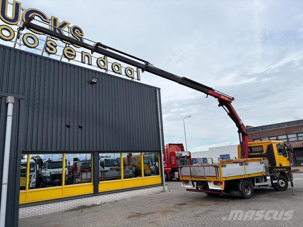 MAN TGL 12,280 + HMF 1120 K-4 + REMOTE + EURO 6 + 4089 Kranen voor alle terreinen