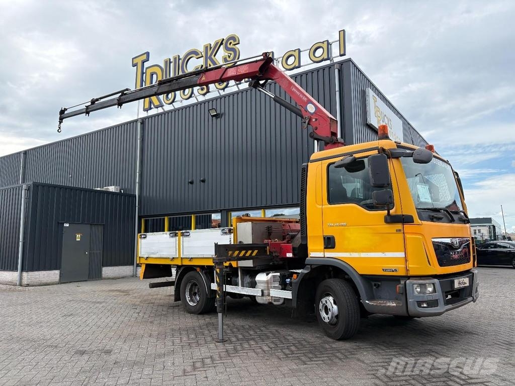 MAN TGL 12,280 + HMF 1120 K-4 + REMOTE + EURO 6 + 4089 Grúas todo terreno