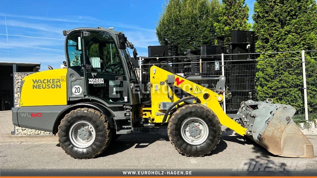 Wacker Neuson WL60 Radlader, hydr. Klappschaufel, 3. Steuerkreis Колесни товарачи