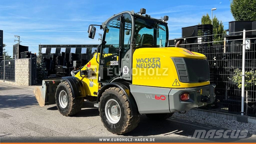 Wacker Neuson WL60 Radlader, hydr. Klappschaufel, 3. Steuerkreis Колесни товарачи