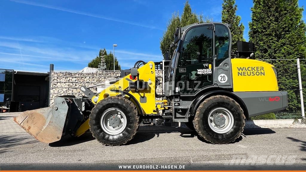 Wacker Neuson WL60 Radlader, hydr. Klappschaufel, 3. Steuerkreis Колесни товарачи