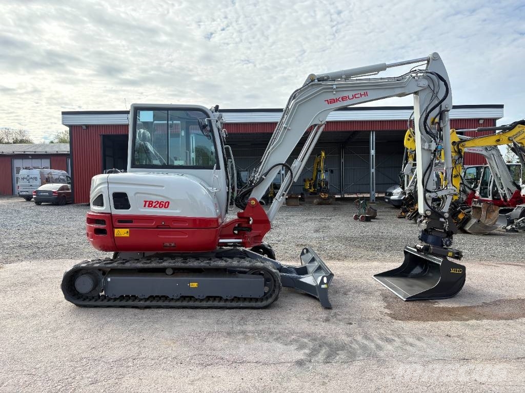 Takeuchi TB260 Mini excavators < 7t (Mini diggers)