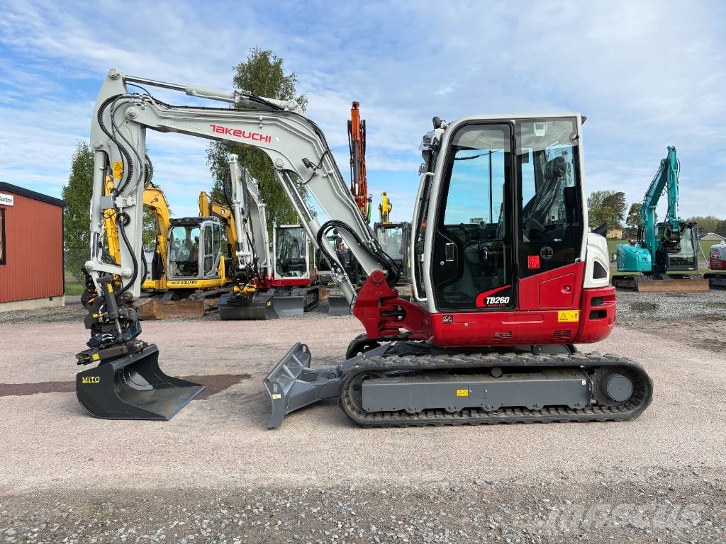 Takeuchi TB260 Mini excavators < 7t (Mini diggers)