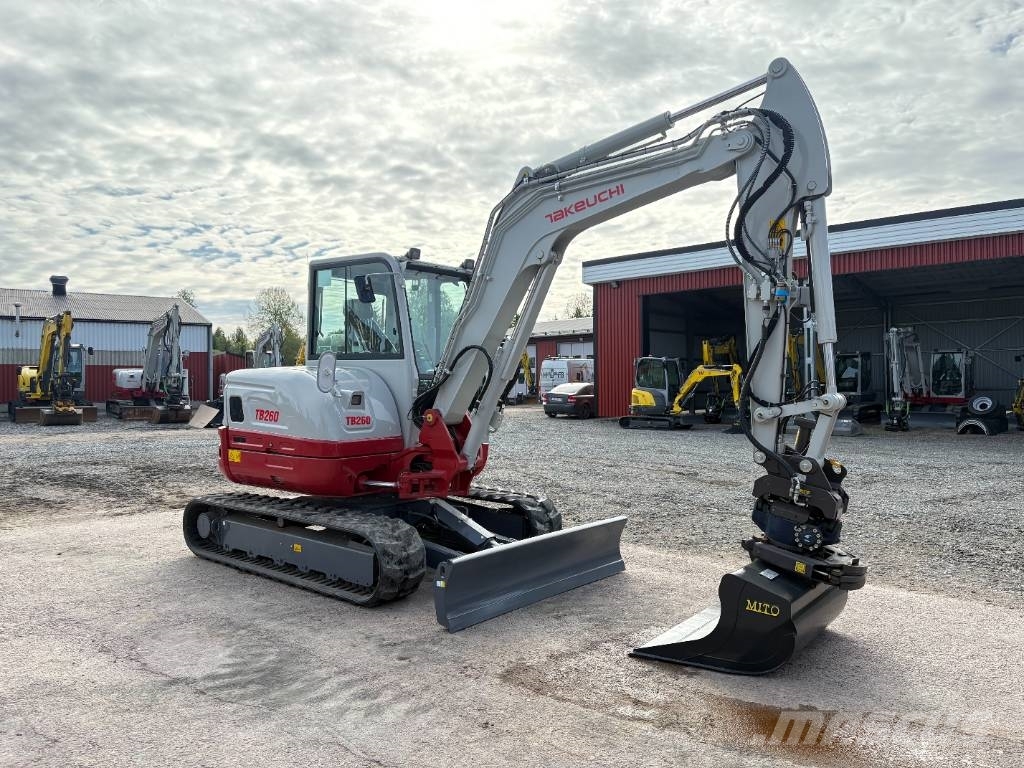 Takeuchi TB260 Mini excavators < 7t (Mini diggers)