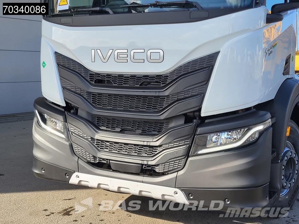 Iveco S-Way 340 6X2 NEW! CNG 420cm Lift+steering axle Ge Šasija ar kabīni