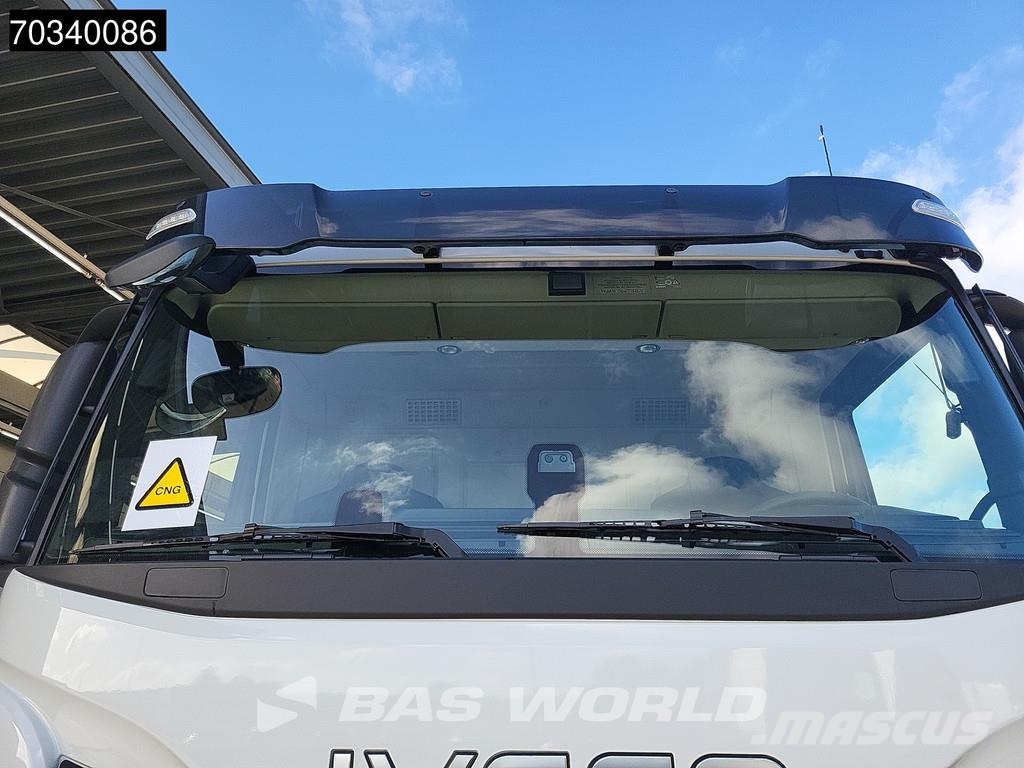Iveco S-Way 340 6X2 NEW! CNG 420cm Lift+steering axle Ge Šasija ar kabīni
