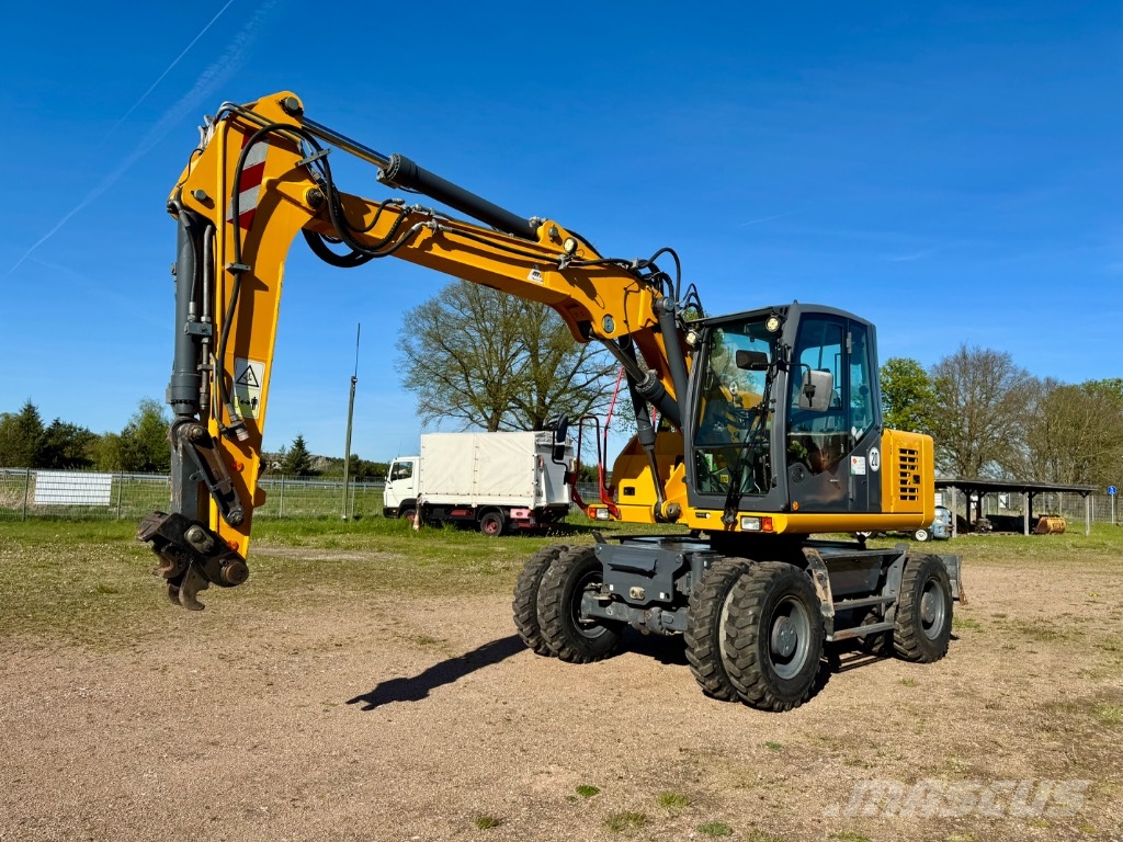 Atlas 160 WSR Kurzheck City Klima Planierschild ZS Hjulgravere