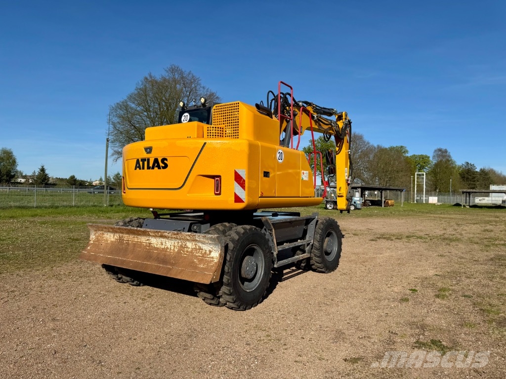 Atlas 160 WSR Kurzheck City Klima Planierschild ZS Hjulgravere