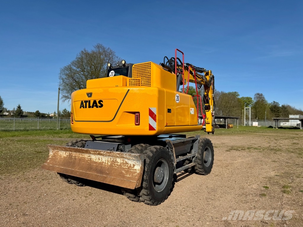 Atlas 160 WSR Kurzheck City Klima Planierschild ZS Hjulgravere