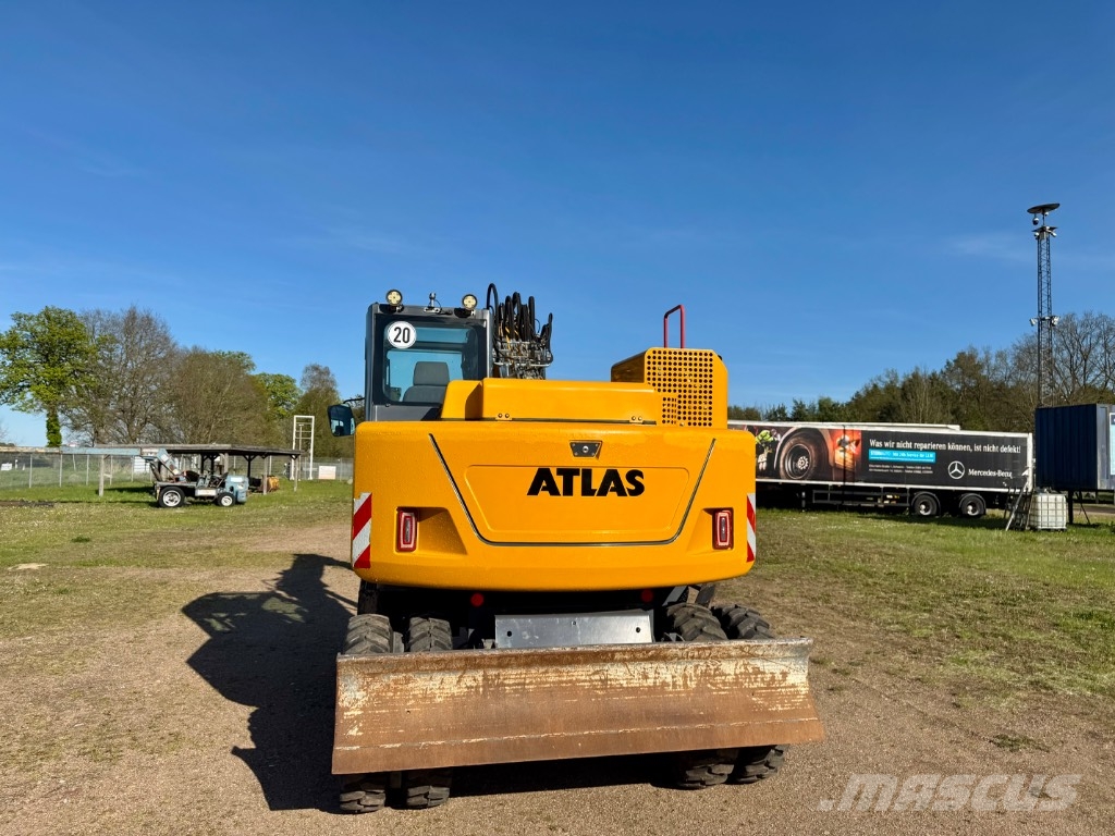 Atlas 160 WSR Kurzheck City Klima Planierschild ZS Hjulgravere