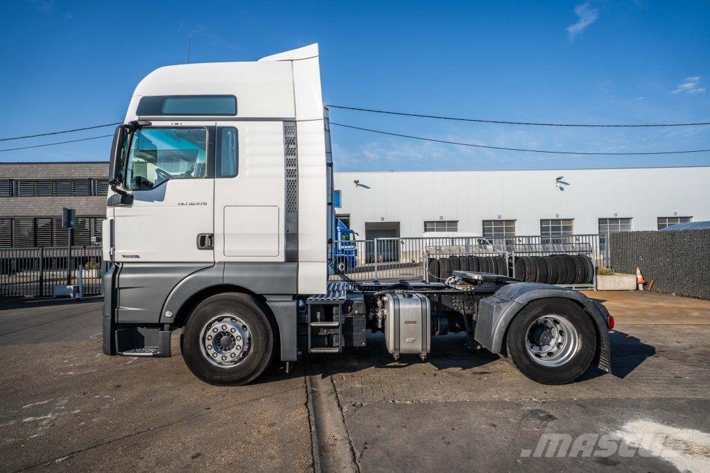 MAN TGX 18.470 XXL BLS+ KIPHYDR. Cabezas tractoras